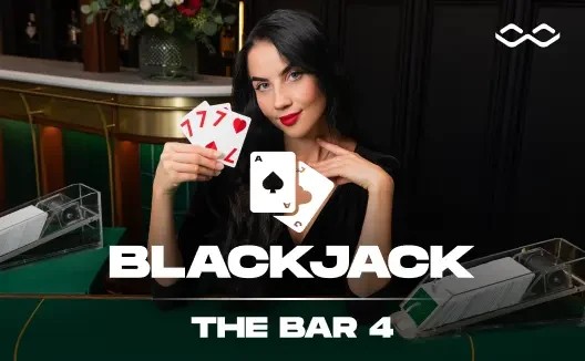 Blackjack The Bar live table cover