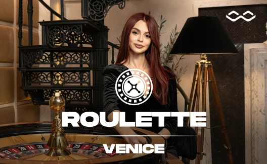 Roulette Venice live table cover