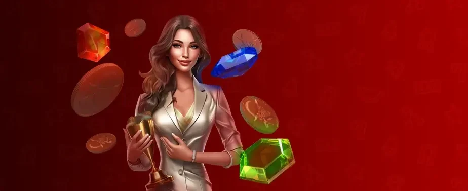 Pocket Pokies weekly slot races promotion artwork with a gold trophy