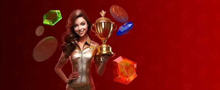 Weekly slot race promotion artwork announcing the race that resets every Monday